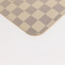 LOUIS VUITTON Damier Azur Neverfull PM Pouch Accessory Pouch LV Auth BA6980-14