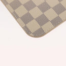 LOUIS VUITTON Damier Azur Neverfull PM Pouch Accessory Pouch LV Auth BA6980-15