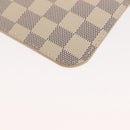 LOUIS VUITTON Damier Azur Neverfull PM Pouch Accessory Pouch LV Auth BA6980-16
