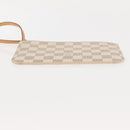 LOUIS VUITTON Damier Azur Neverfull PM Pouch Accessory Pouch LV Auth BA6980-5