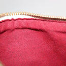 LOUIS VUITTON Monogram Multicolor Pochette MM Pouch White M60028 LV Auth BA6983-11