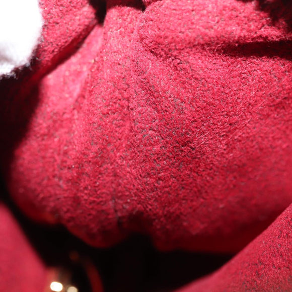 LOUIS VUITTON Monogram Multicolor Pochette MM Pouch White M60028 LV Auth BA6983