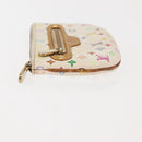 LOUIS VUITTON Monogram Multicolor Pochette MM Pouch White M60028 LV Auth BA6983-4