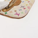 LOUIS VUITTON Monogram Multicolor Pochette MM Pouch White M60028 LV Auth BA6983-7