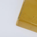 LOUIS VUITTON Monogram Vernis Walker Wallet Lime Yellow M91074 LV Auth BA6985-15