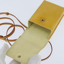 LOUIS VUITTON Monogram Vernis Walker Wallet Lime Yellow M91074 LV Auth BA6985-10