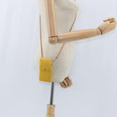 LOUIS VUITTON Monogram Vernis Walker Wallet Lime Yellow M91074 LV Auth BA6985-21