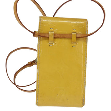 LOUIS VUITTON Monogram Vernis Walker Wallet Lime Yellow M91074 LV Auth BA6985 - 0
