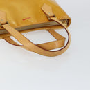 LOUIS VUITTON Monogram Vernis Houston Hand Bag Beige M91004 LV Auth BA6988-7