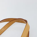 LOUIS VUITTON Monogram Vernis Houston Hand Bag Beige M91004 LV Auth BA6988-8