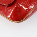 LOUIS VUITTON Monogram Vernis Thompson Street Bag Red M91094 Auth BA6993-14