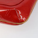 LOUIS VUITTON Monogram Vernis Thompson Street Bag Red M91094 Auth BA6993-15