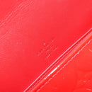 LOUIS VUITTON Monogram Vernis Thompson Street Bag Red M91094 Auth BA6993-17