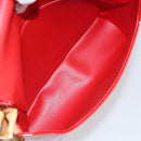 LOUIS VUITTON Monogram Vernis Thompson Street Bag Red M91094 Auth BA6993-11