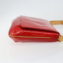 LOUIS VUITTON Monogram Vernis Thompson Street Bag Red M91094 Auth BA6993-3