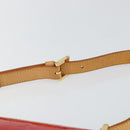 LOUIS VUITTON Monogram Vernis Thompson Street Bag Red M91094 Auth BA6993-8