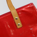 LOUIS VUITTON Monogram Vernis Reade PM Hand Bag Fuchsia Pink M91221 Auth BA6996-17