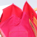 LOUIS VUITTON Monogram Vernis Reade PM Hand Bag Fuchsia Pink M91221 Auth BA6996-20