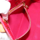 LOUIS VUITTON Monogram Vernis Reade PM Hand Bag Fuchsia Pink M91221 Auth BA6996-21