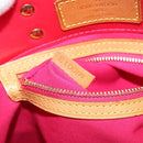 LOUIS VUITTON Monogram Vernis Reade PM Hand Bag Fuchsia Pink M91221 Auth BA6996-12