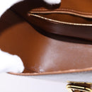 LOUIS VUITTON Monogram Vernis Christie GM Shoulder Bag Bronze M91107 Auth BA6997-22