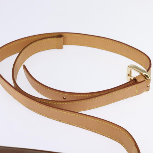 LOUIS VUITTON Monogram Vernis Christie GM Umhängetasche Bronze M91107 Auth BA6997