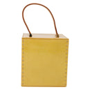 LOUIS VUITTON Monogram Vernis Bleecker Cosmetic Pouch Beige M91002 Auth BA6998-2