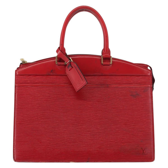 LOUIS VUITTON Epi Riviera Hand Bag Red M48187 LV Auth BA7000