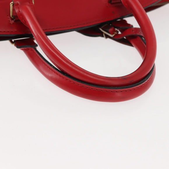 LOUIS VUITTON Epi Riviera Hand Bag Red M48187 LV Auth BA7000