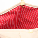 LOUIS VUITTON Antigua Hippo GM Tote Bag Beige Red M40032 LV Auth BA7007-20