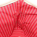 LOUIS VUITTON Antigua Hippo GM Tote Bag Beige Red M40032 LV Auth BA7007-21