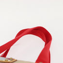 LOUIS VUITTON Antigua Hippo GM Tote Bag Beige Red M40032 LV Auth BA7007-8