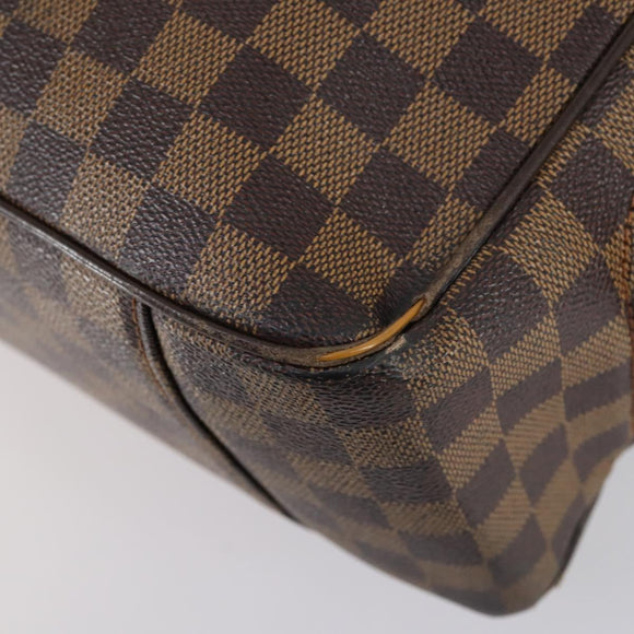 LOUIS VUITTON Damier Ebene Olaf GM Shoulder Bag N41440 LV Auth BA7008