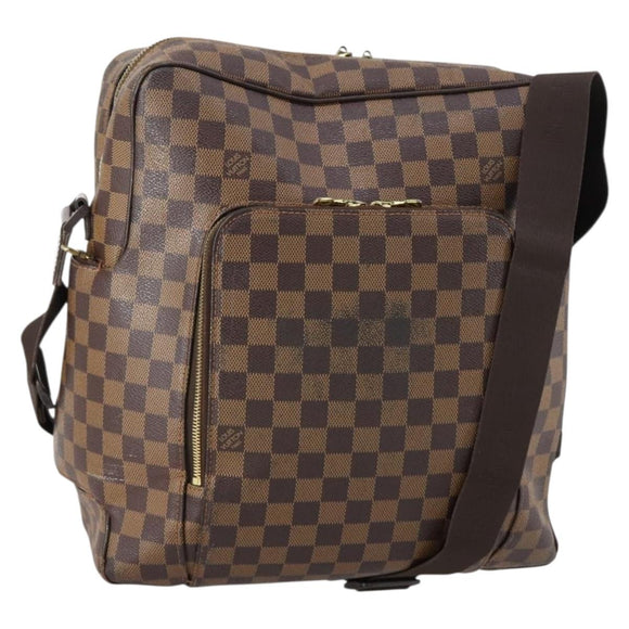 LOUIS VUITTON Damier Ebene Olaf GM Shoulder Bag N41440 LV Auth BA7008
