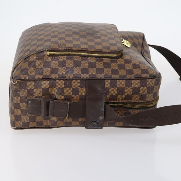LOUIS VUITTON Damier Ebene Olaf GM Shoulder Bag N41440 LV Auth BA7008