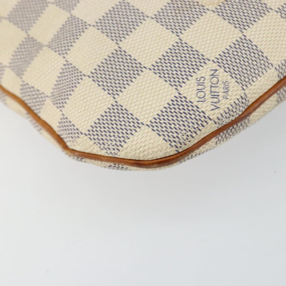 LOUIS VUITTON Damier Azur Pochette Bosphore Shoulder Bag N51112 LV Auth BA7009