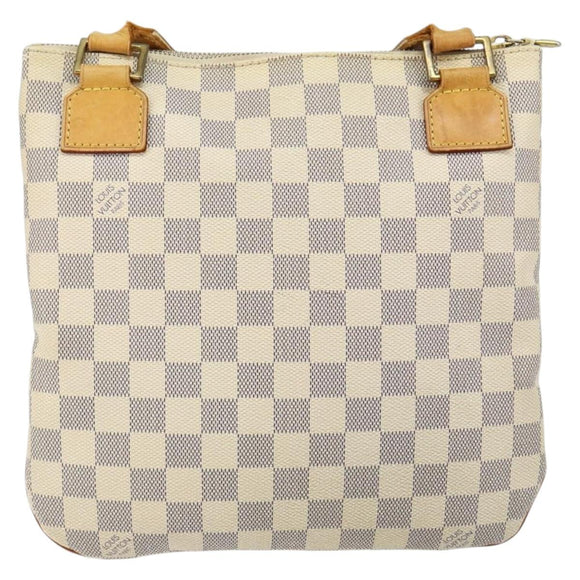 LOUIS VUITTON Damier Azur Pochette Bosphore Shoulder Bag N51112 LV Auth BA7009