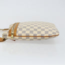 LOUIS VUITTON Damier Azur Pochette Bosphore Shoulder Bag N51112 LV Auth BA7009-4