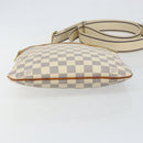 LOUIS VUITTON Damier Azur Pochette Bosphore Shoulder Bag N51112 LV Auth BA7009-5