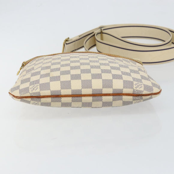 LOUIS VUITTON Damier Azur Pochette Bosphore Shoulder Bag N51112 LV Auth BA7009