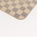 LOUIS VUITTON Damier Azur Neverfull MM Pouch LV Auth BA7011-15