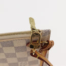 LOUIS VUITTON Damier Azur Neverfull MM Pouch LV Auth BA7011-10