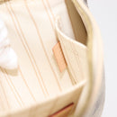 LOUIS VUITTON Damier Azur Neverfull MM Pouch LV Auth BA7011-12