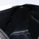 BALLY Hand Bag Leather Black Gold Auth BA7020-21