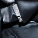 BALLY Hand Bag Leather Black Gold Auth BA7020-11