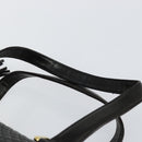 BALLY Hand Bag Leather Black Gold Auth BA7020-14