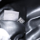 BALLY Hand Bag Leather Black Gold Auth BA7023-11