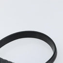 BALLY Hand Bag Leather Black Gold Auth BA7023-14