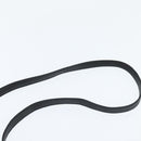 BALLY Hand Bag Leather 2way Black Gold Auth BA7024-14