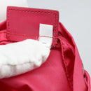 PRADA Pouch Nylon Pink Gold Auth BA7028-11